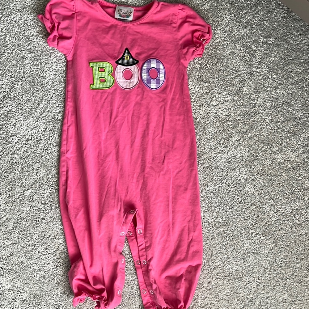 The Smocking Place Pink Boo Bubble